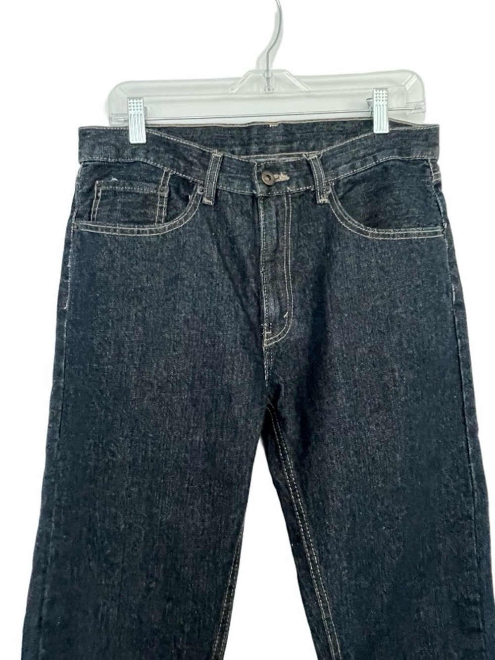 New Levi Strauss Signature/Denizen Regular Fit Jeans - Dark Wash Men’s 32x32 - Picture 3 of 12